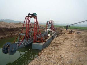 Chain Bucket Sand Dredger