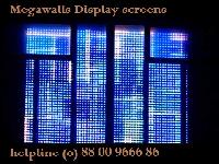 Led Rolling Curtain Display