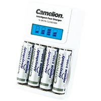 Camelion Rechargeable Battery Charger (BC1012+42100AR)