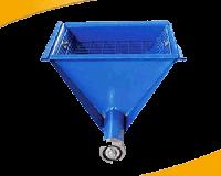 Material Hopper with Vibrating Motor