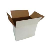 White RSC Corrugated Boxes
