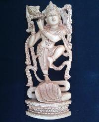 Wooden Krishna Statues