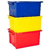 plastic storage boxes without lids