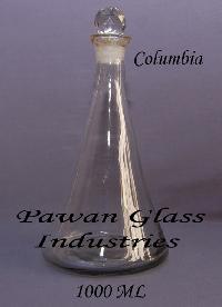 Columbia Glass Perfume Bottle