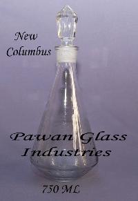 Columbus Glass Perfume Bottle