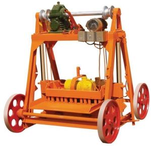 Mobile Block Making Machine