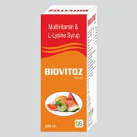Multivitamin with L- Lysine Syrup