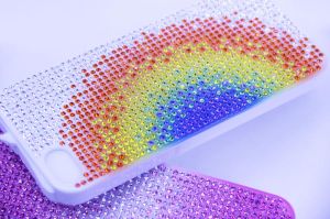 Shiny Diamond Pattern Phone Case For Iphone 5