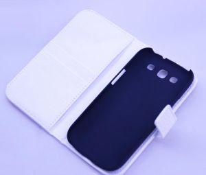 Shiny Diamond Pattern Phone Leather Case With Card Holder For Iphone 5