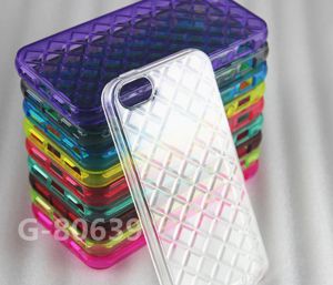 Simple Rhombus Style Tpu Case For Iphone 5