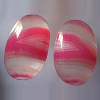 Natural Multi Chalcedony 14.5x24 Cabochons