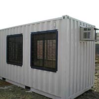 Portable Office Cabin Fabrication