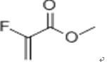 Methyl 2 Fluoroacrylate