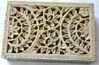 Marble handicraft jewellery box