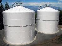 coated carbon steel water storage tanks