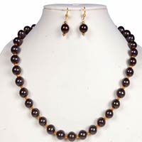 Fresh Water Black Pearl Necklace