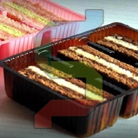 Plain ST06 Plastic Cake Container, Feature : Durable