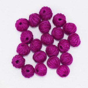 Light Purple Cotton Thread Beads