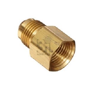 Brass Compression to Flare Adapter