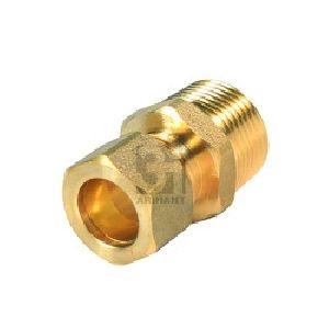 Brass Compression to Mips Adapters