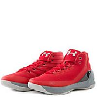 UNDER ARMOUR Red Mens Curry Basketball Shoes