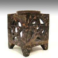 Aroma Lamp Pentacle carved Square