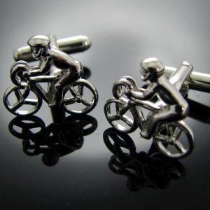 Silver Sport Cufflink