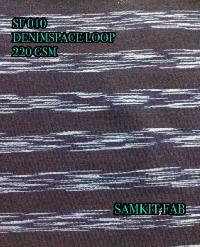 Denim Space Loop Fabric