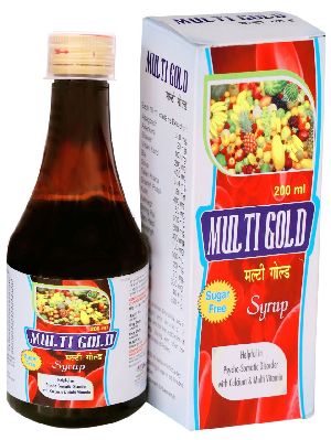 Multi Gold ayurvedic syrup