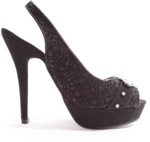 Embellished Platform Heel