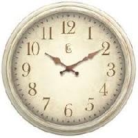 plastic clockantique look wall clock