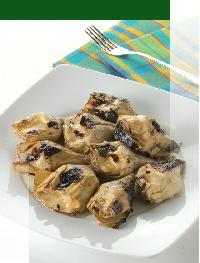 Grilled Artichokes with Stems