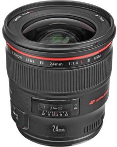 Canon Ef 24mm F/1.4l Ii Usm Autofocus Lens
