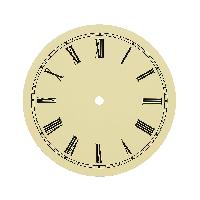 brass clock dials