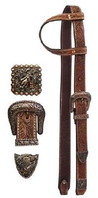 Conchos Headstall