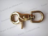 zinc alloy Gold Snap Hooks, Packaging Type : gold;nickle;black
