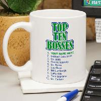 Top Ten Bosses Coffee Mug