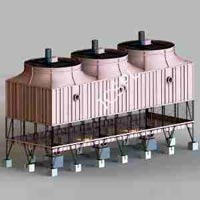FRP Multi Cell Cooling Towers