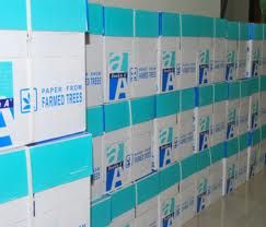 80 GSM A4 Size Office Paper, Packaging Type : White