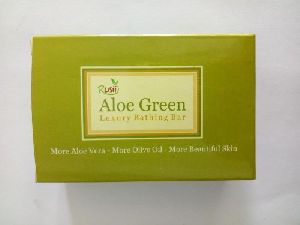 Aloe green soap