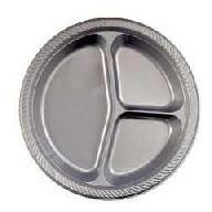 Silver Foil Paper Plates