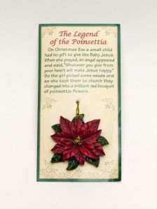 Poinsettia Ornament