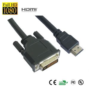 High Speed HDMI To DVI Cable Male To Male Cable