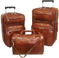 Leather Luggage Bag