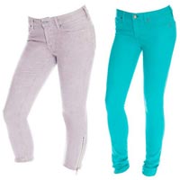 Ladies Colored Jeans