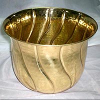 brass planter