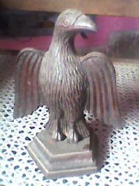 Wooden Eagle Statue