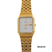 Mens Deluxe Square Dial Watch