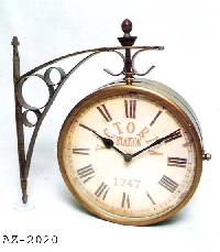 Brass Victoria Station Clock
