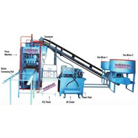 Fully Automatic with Vibro Fly Ash Bricks and Blocks Making Machine